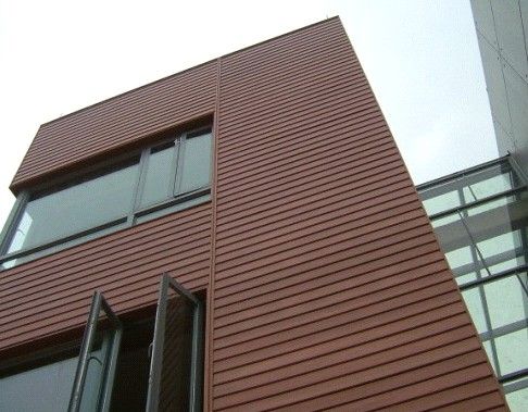 欣源木業(yè)塑木外墻板 現(xiàn)代建筑外立面裝飾的理想選擇